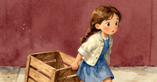 Toy Vacuum Moves the Stuck Crate