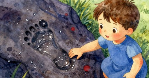 Boot Print Fades in the Sun