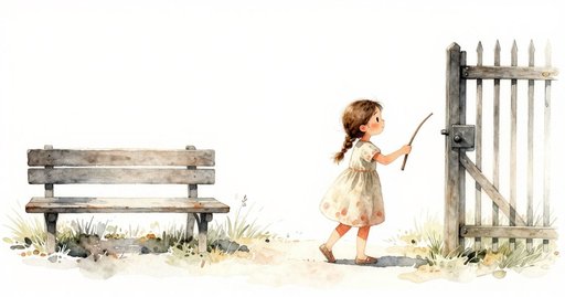 Leaf Boat Drifts On A Puddle