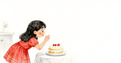 Plastic Cake Cutter and the Hidden Candle Stub