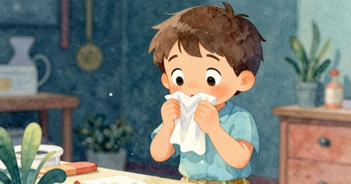 Spray Nozzle Soaks the Tissue Roll at the Flower Shop