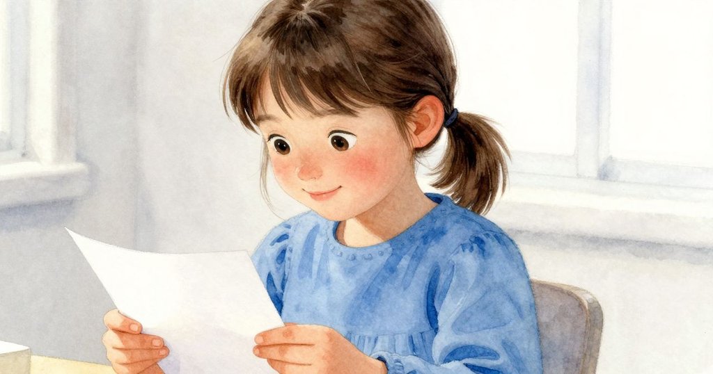 克拉拉專注地折疊白紙,細膩展現紙張質感和手部動作,表現出創作過程的精妙細節