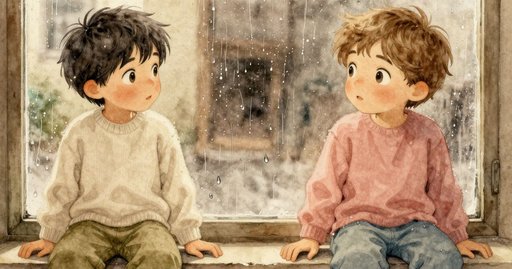 Paper Ball on the Window Seat