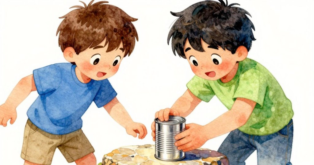 Nestor手部特寫正小心展開線圈，細緻呈現工具與素材，準備進行修理