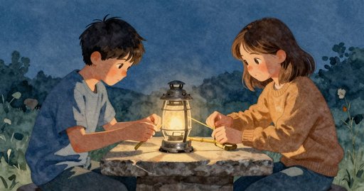 The Bamboo Rib That Steadied a Sky Lantern