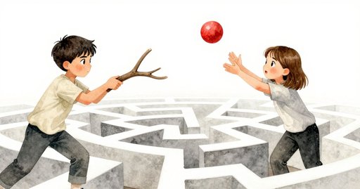 The Hooked Branch in the Hedge Maze