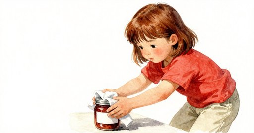 The Jam Jar and the Sliding Milk Jug