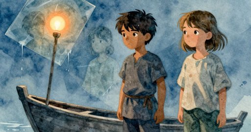 Napkin Swipe Saves the Leaning Lantern Boat