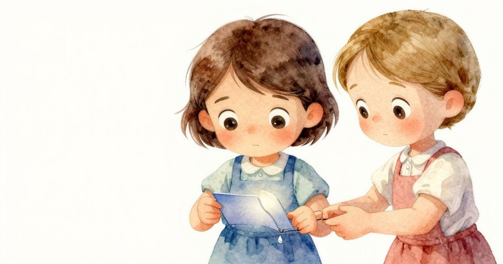 Tess的手正將帶藍標籤的卡片插入金屬夾，清晰水滴點綴，焦點細節豐富