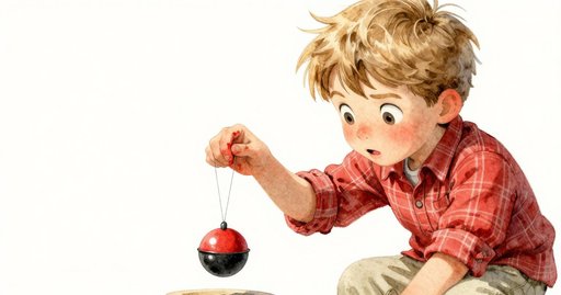 Pebble Levels the Pendulum Tripod