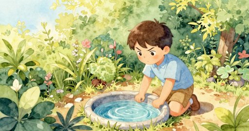 Notebook Page Interrupts the Garden Vortex Experiment