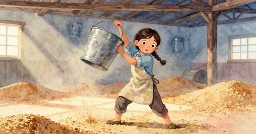 The Rusty Gate Bolt Swings Free