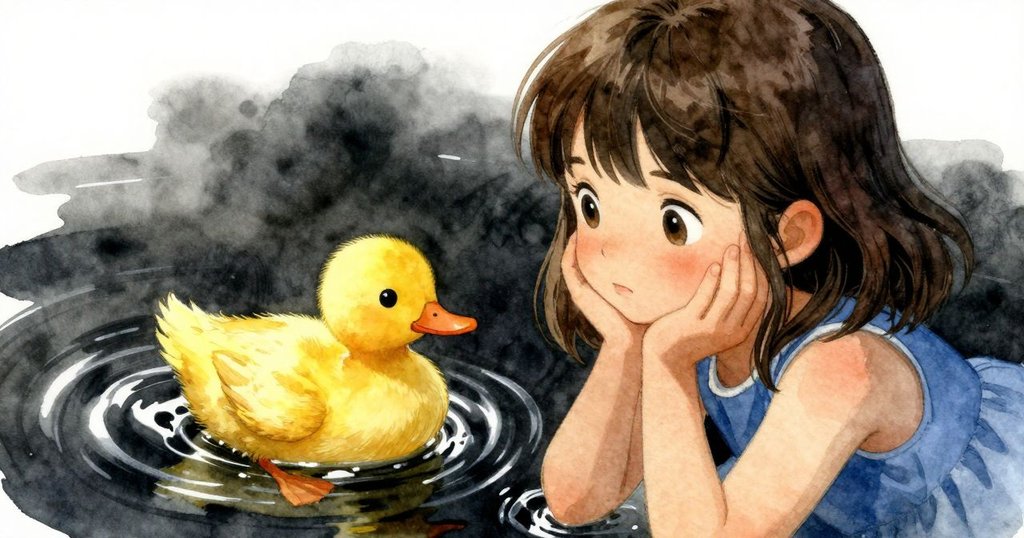 從漂浮軟木塞視角看,水面上明亮的光帶隨漣漪舞動,展現微妙而魔幻的動態。