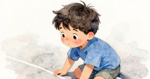 A Sparrow’s Peck Turns a Sundial Line into a Chalk Whale