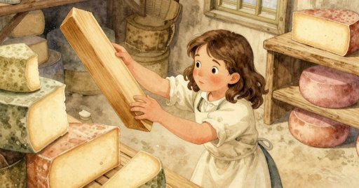 Copper Scoop Tumbles and Alters the Cheese Wheel Rind