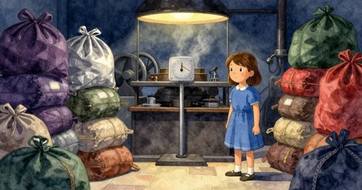 The Flour Mound and the Runaway Chute