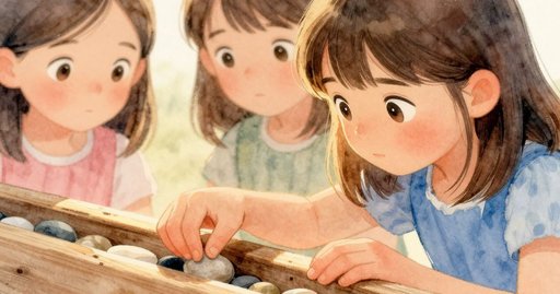 The Last Pebble Balances the Seesaw