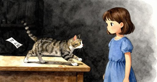 Spilled Water Turns a Library Card into Two Bookmarks