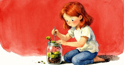 The Missing Rainbow on the Terrarium Jar