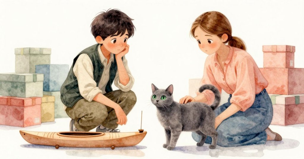 試燒托盤邊，皮香爐如小皮艇穩立，散落盒子映襯出溫馨懷舊情調，光線柔和。