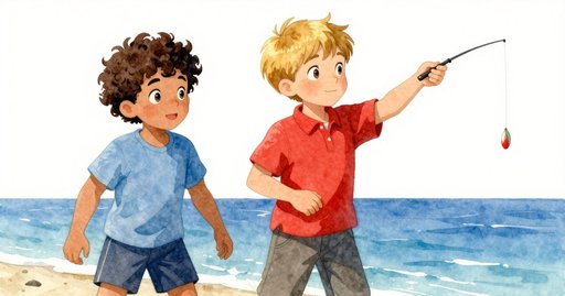 When a Warm Knot Rolled the Fishing Rod