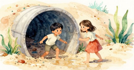 Three Buckets of Damp Sand Save the Sandbox Bridge