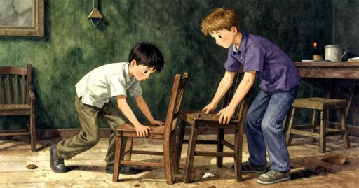 How the Final Sandpaper Strip Smoothed Two Waiting Shoes