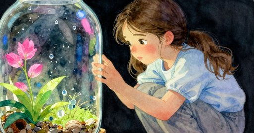 The Smear on the Terrarium Glass