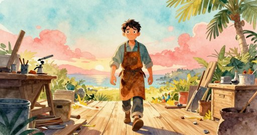 Ribbon in the Rope Walk