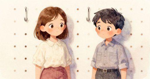 The Empty Hook on the Pegboard Wall