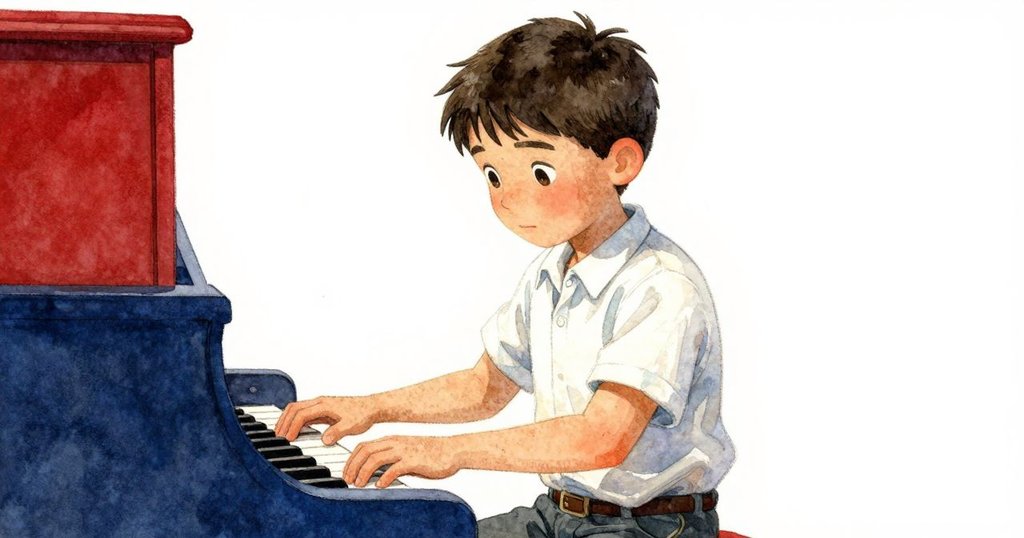 Viggo 聽到廚房呼喊, 低角度捕捉其謹慎表情及靠近槓桿的手勢, 室內氛圍緊張