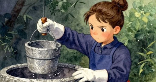 The Stone Bucket Beneath the Indigo Vat