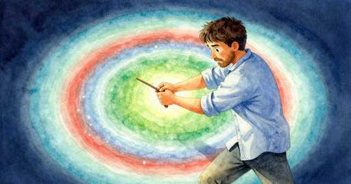 The Hidden Crescent on the Paper Marbling Tray