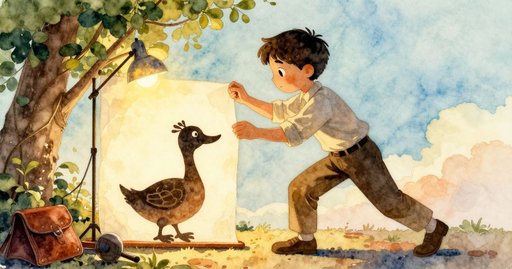 Sugar-Sticky Fingers on the Shadow Puppet Curtain