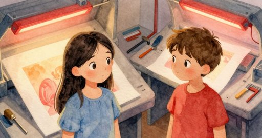 A Dusty Smudge on the Glass Negative