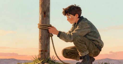 The Quiet Tap of the Tin Buoy Beneath Morning Fog