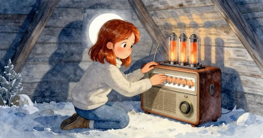 Notepad Fan and the Drifting Shortwave Signal