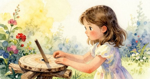 Driftwood Shadow at the Garden Sundial