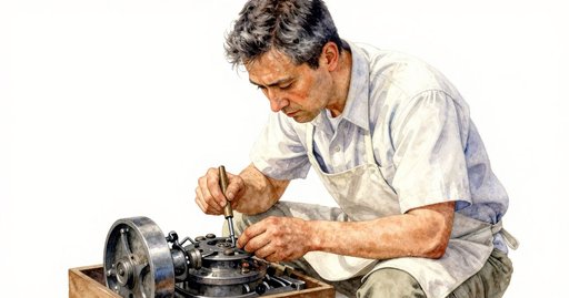 The Indentation Beneath the Carousel Horses