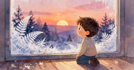 The Wedge Beside the Frosted Window