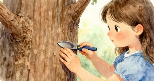 Freed Copper Wire on the Juniper