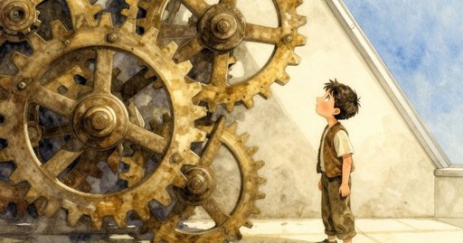 The Brass Walrus Beneath the Clock Gears