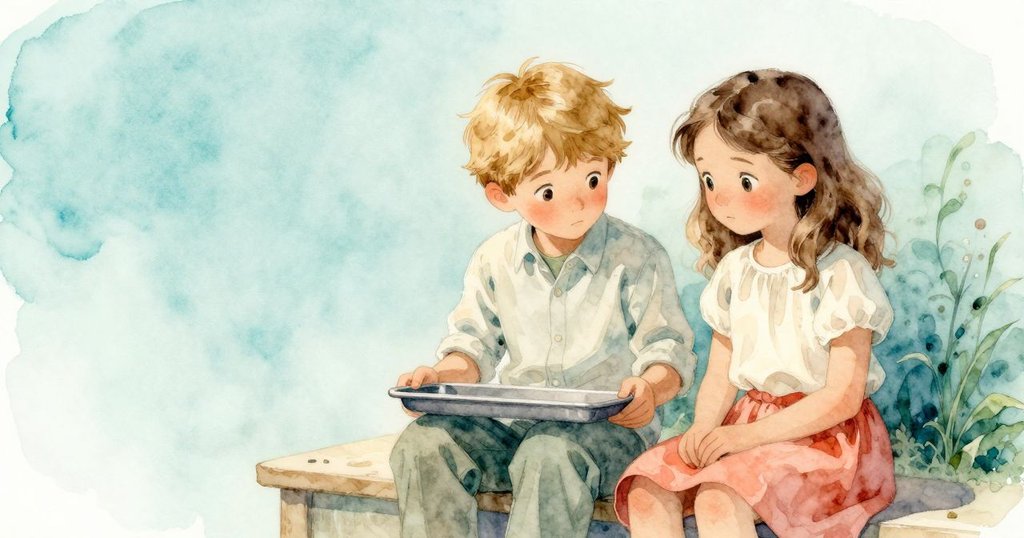 奧斯溫與莉萊安靜享受檢視後的平和時刻，溫暖光線中展現放鬆心情，呈現寧靜家居畫面