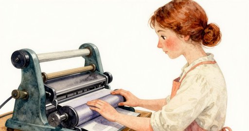 When the Ink Spilled on the Press Bed