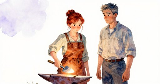 The Seam That Shimmered on the Anvil