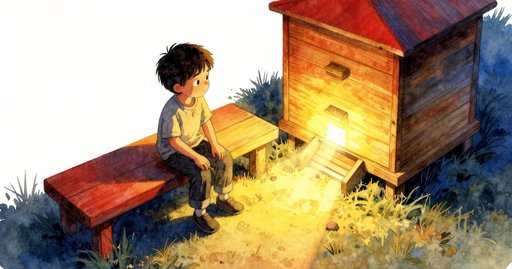 Honey Thread on the Hive Bench