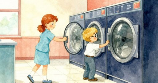 From Blue Thread to Copper Wire at the Laundromat