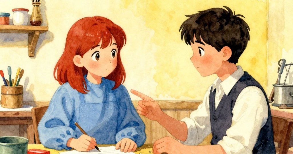 韋德輕輕推送一塊布，哈雷專注更換工具，兩人互動顯示出精心合作的瞬間