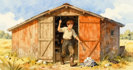 Tobin Hears the Empty Hook at the Rope Walk