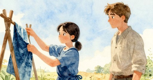 The Coiled Rope and the Indigo Cloth